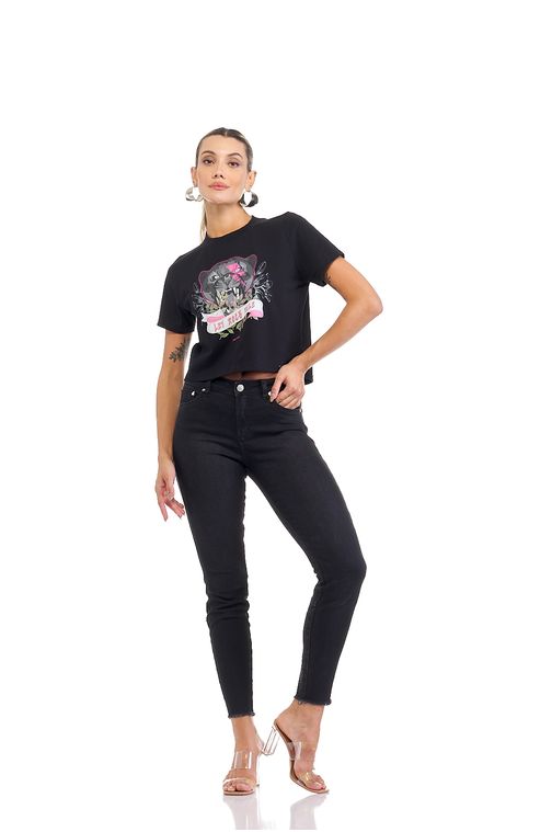 Calça Patogê feminina skinny jeans cintura média (G3) CL36854 Cor:UNICA; Tamanho:36