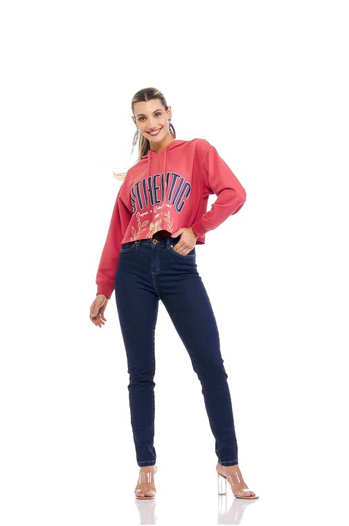 Calça Patogê feminina skinny jeans cintura alta (G4) CL36889 Cor:UNICA; Tamanho:36