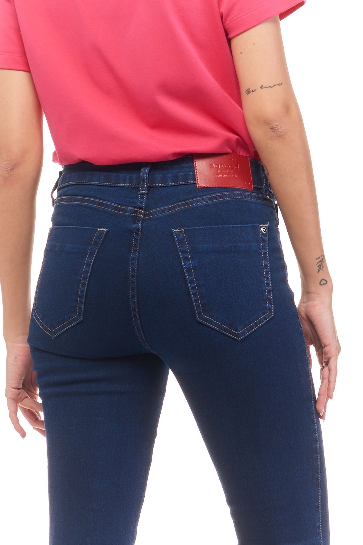 Calça Patogê feminina flare curvy jeans cintura média (G3) CL37135 - patoge