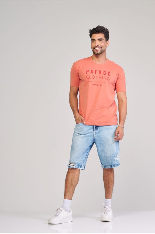 Bermuda Patogê masculina jeans BE37286 Cor:UNICA; Tamanho:36